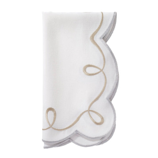Napkins - Ribbon Twirl - Set of 4