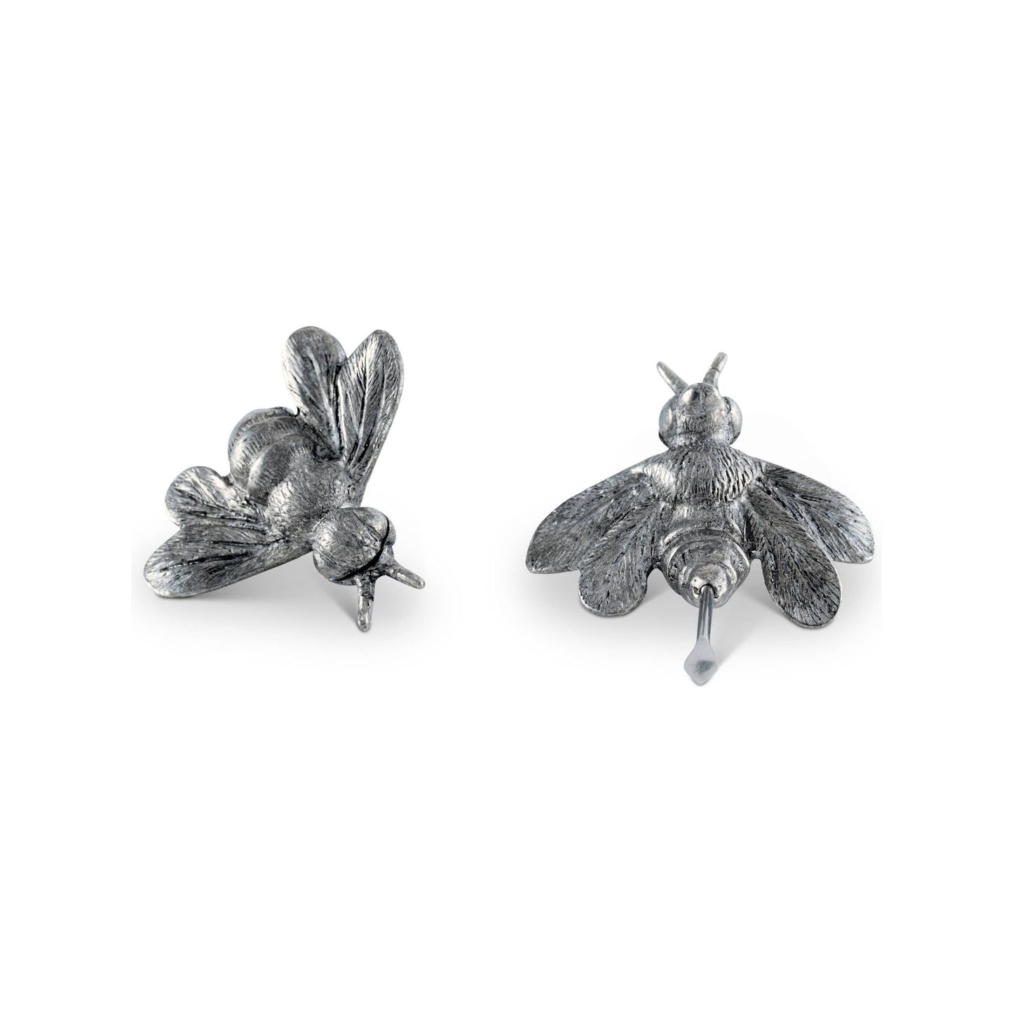 Pewter Honeybee Cheese Marker Set Of 2