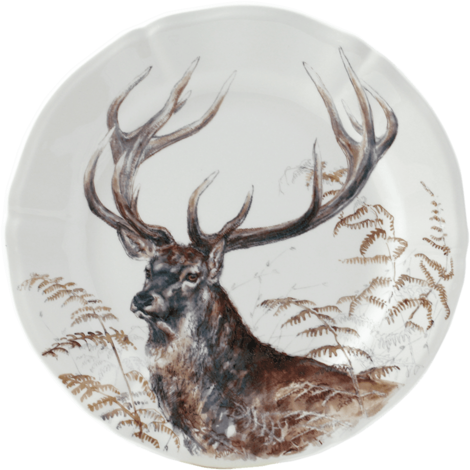 Sologne - Dessert Plates -Wild Life