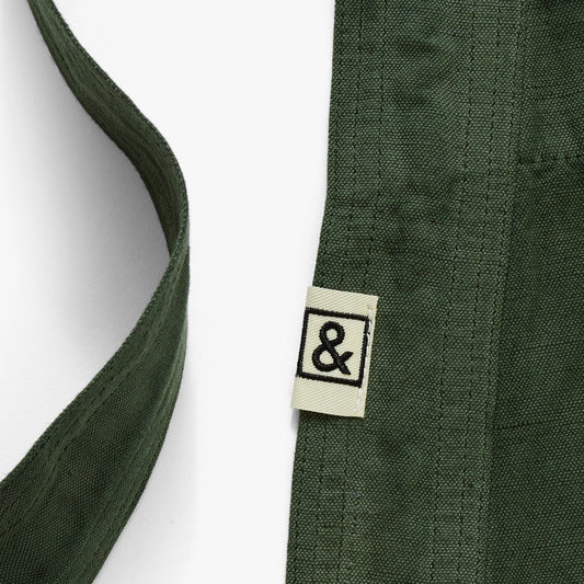 Pinafore Apron - Broccolini