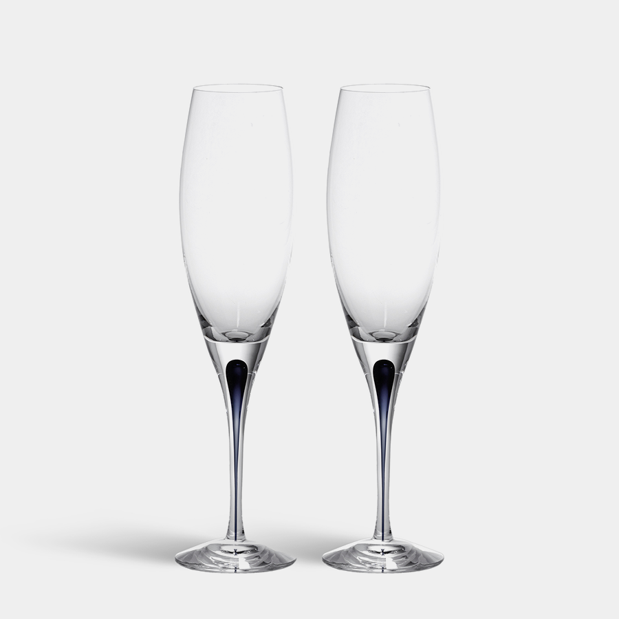 Intermezzo Blue - Champagne (Set of 2)