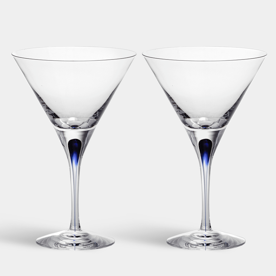 Intermezzo Blue- Martini (Set of 2)