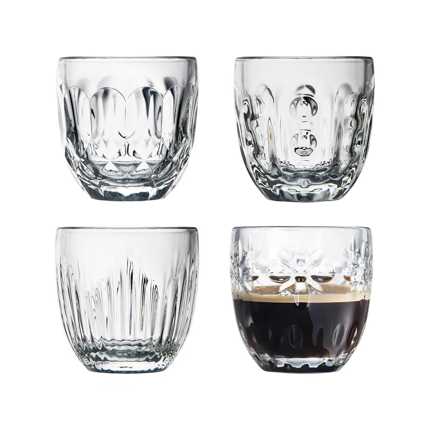 TROQUET ASSORTED ESPRESSO CUP SET -4