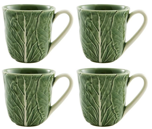 Cabbage Collection Mug (set of 4)