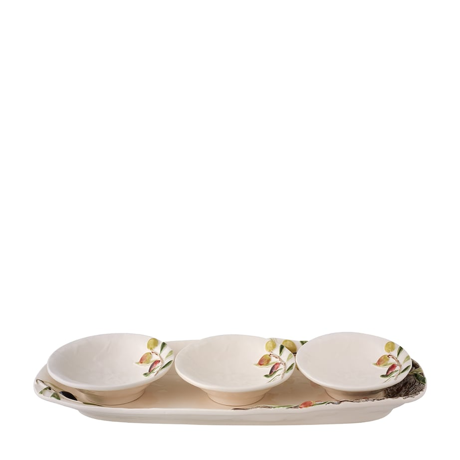 Olival Collection - Platter with 3 Bowls