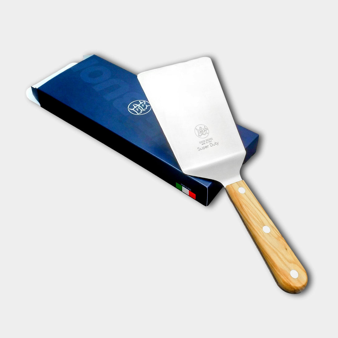 Super Duty Wide Offset Spatula - Olive Wood Handle