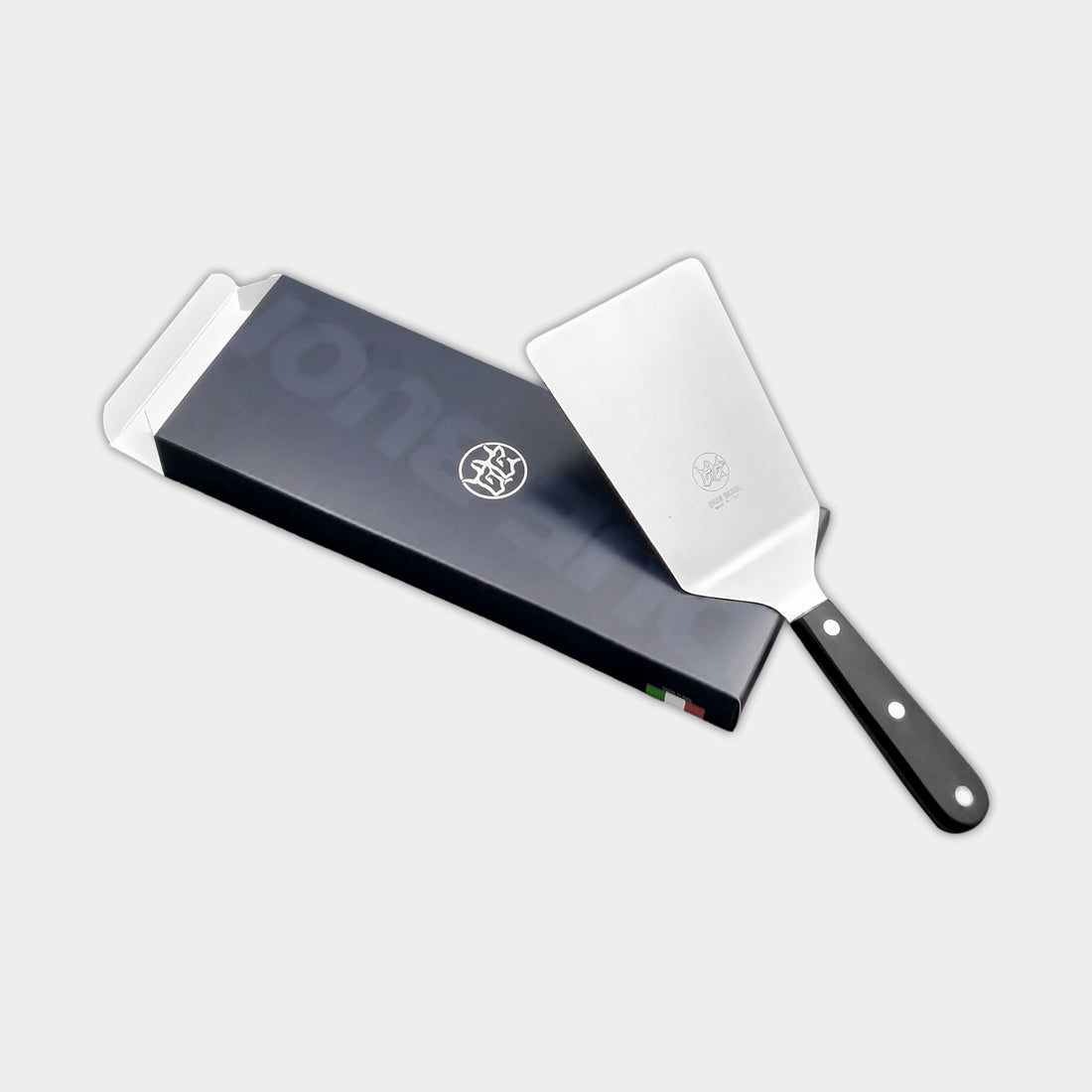 Regular Wide Spatula - Black Technical Polymer Handle