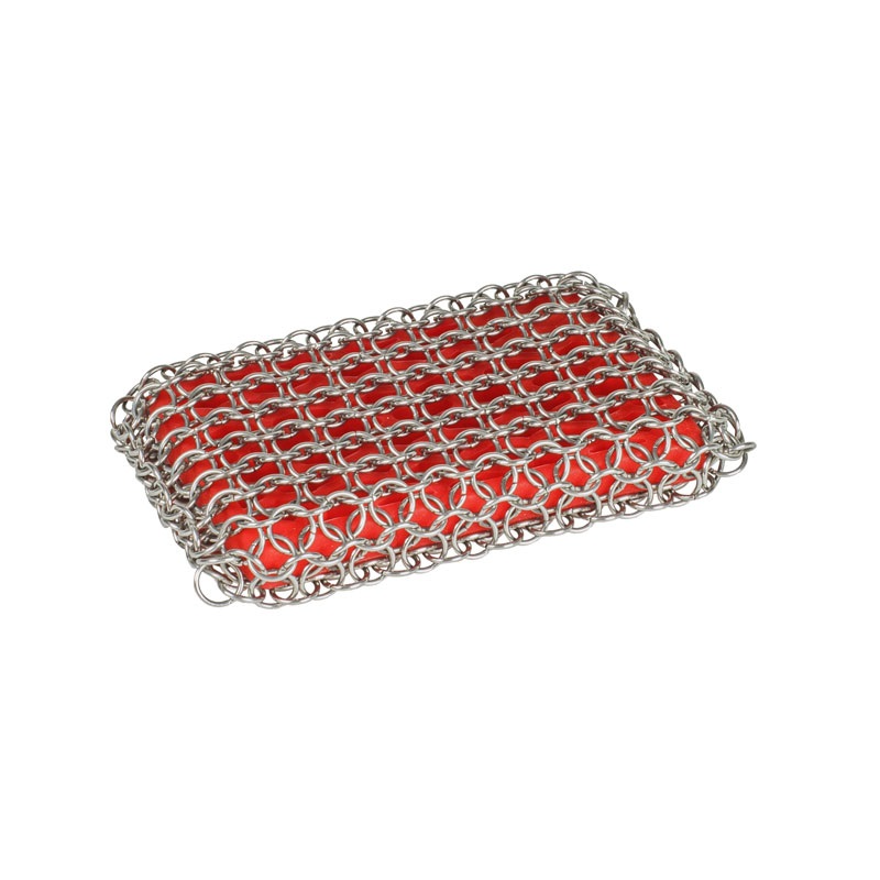 Chainmail & Silicone Scrubbing Pad