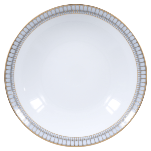 Arcades Grey & Gold - Deep Round Platter
