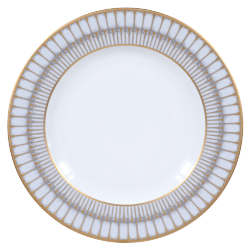Arcades Grey & Gold - Dinner Plate