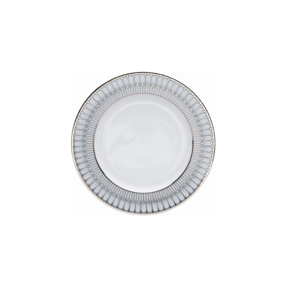 Arcades Grey & Platinum - Dinner Plate