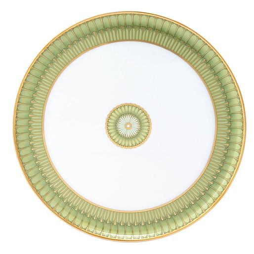 Arcades Green - Round Cake Platter