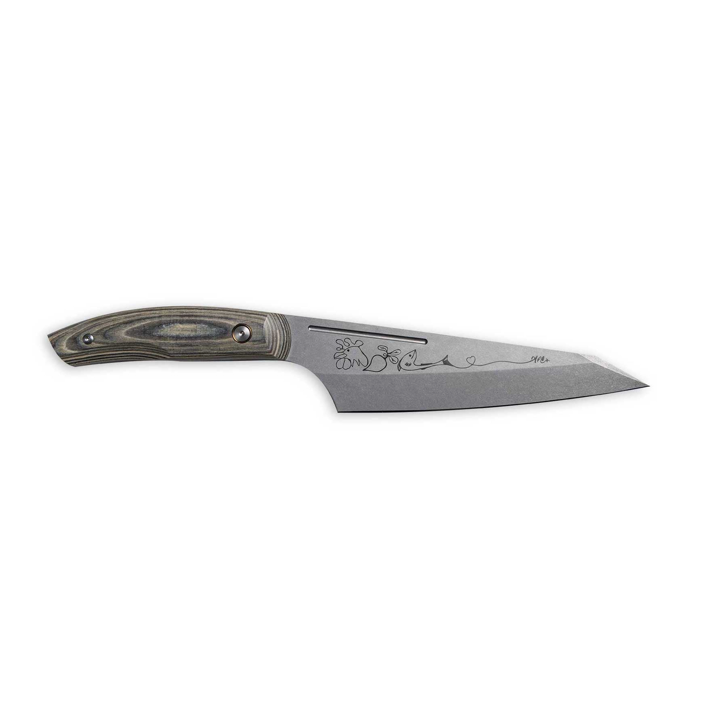 Carbon - 6 Inch Chef's Knife x Chef April Bloomfield