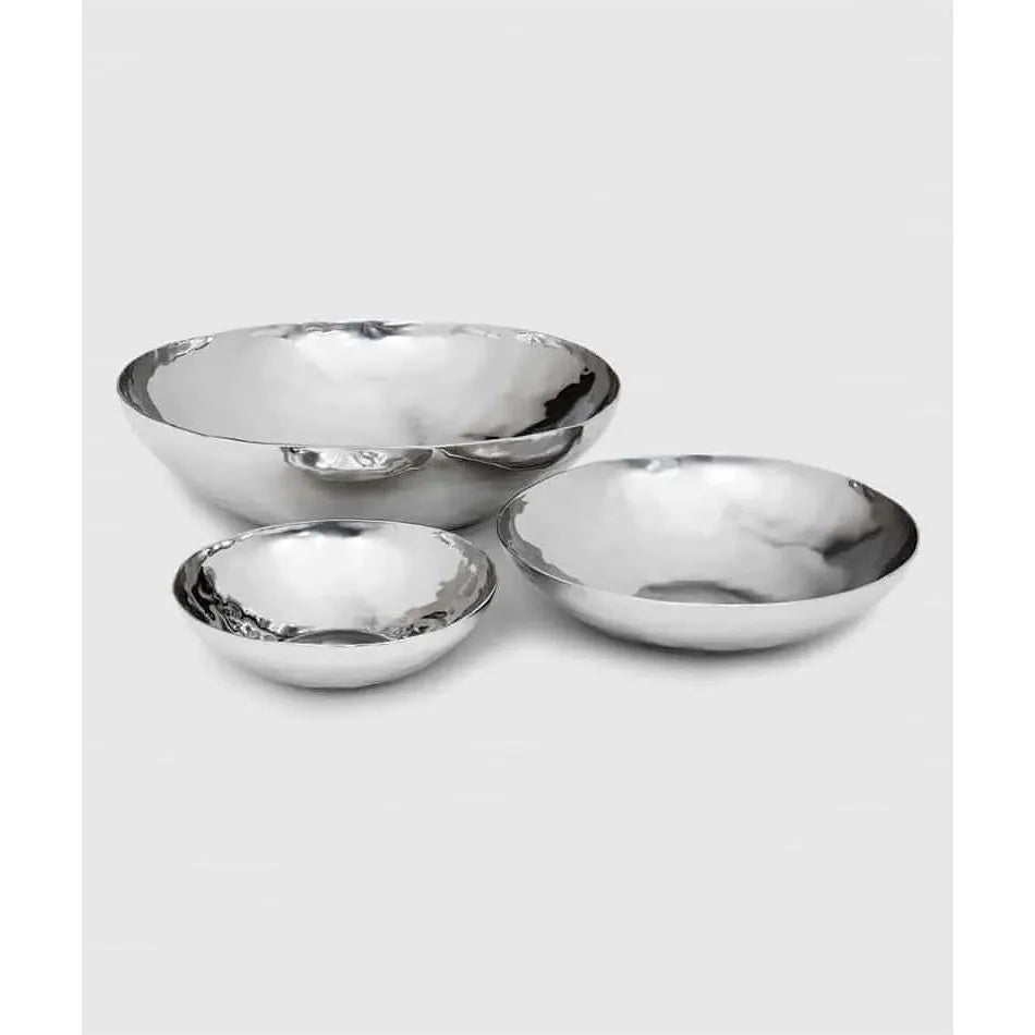 Luna Stainless Round Bowl