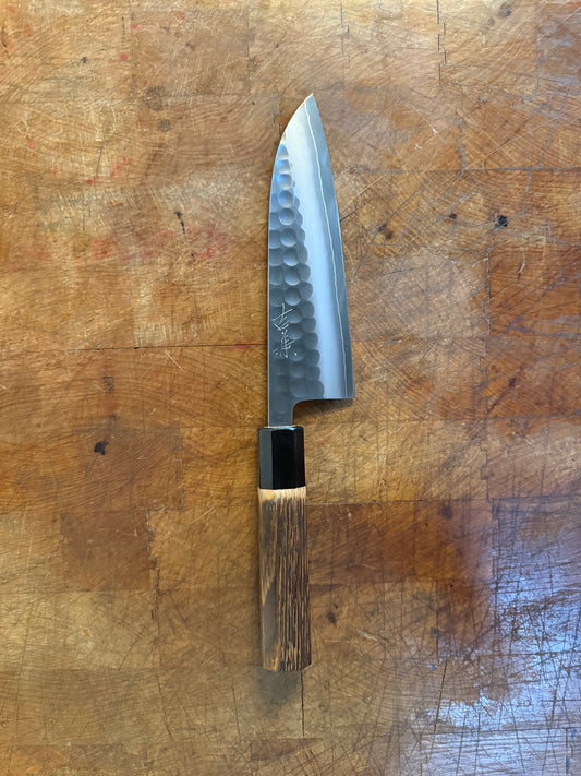 Yoshikane Tsuchime Santoku - 165mm - SKD