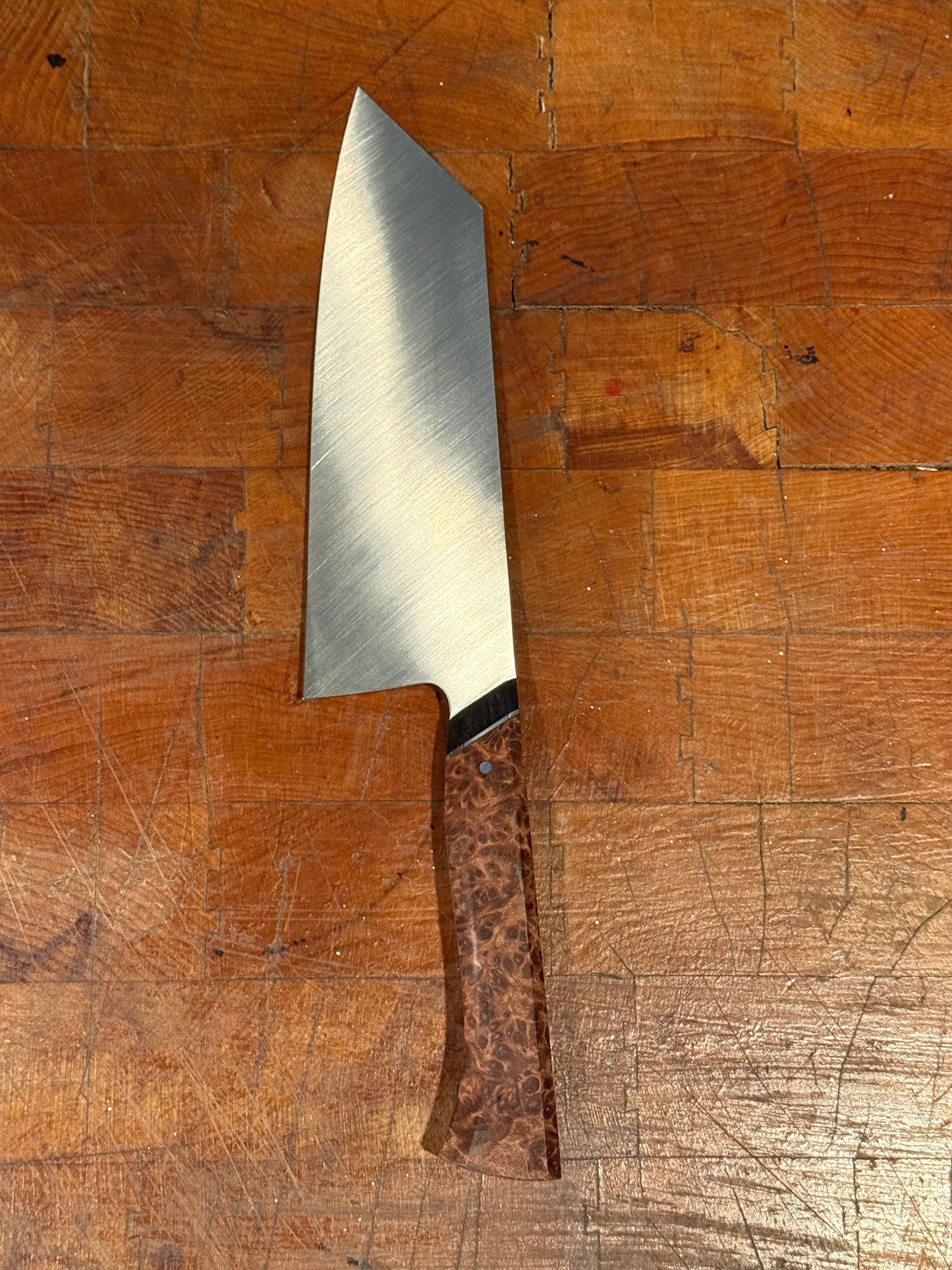 Stainless Bunka Knife - 7" - Nitro-V