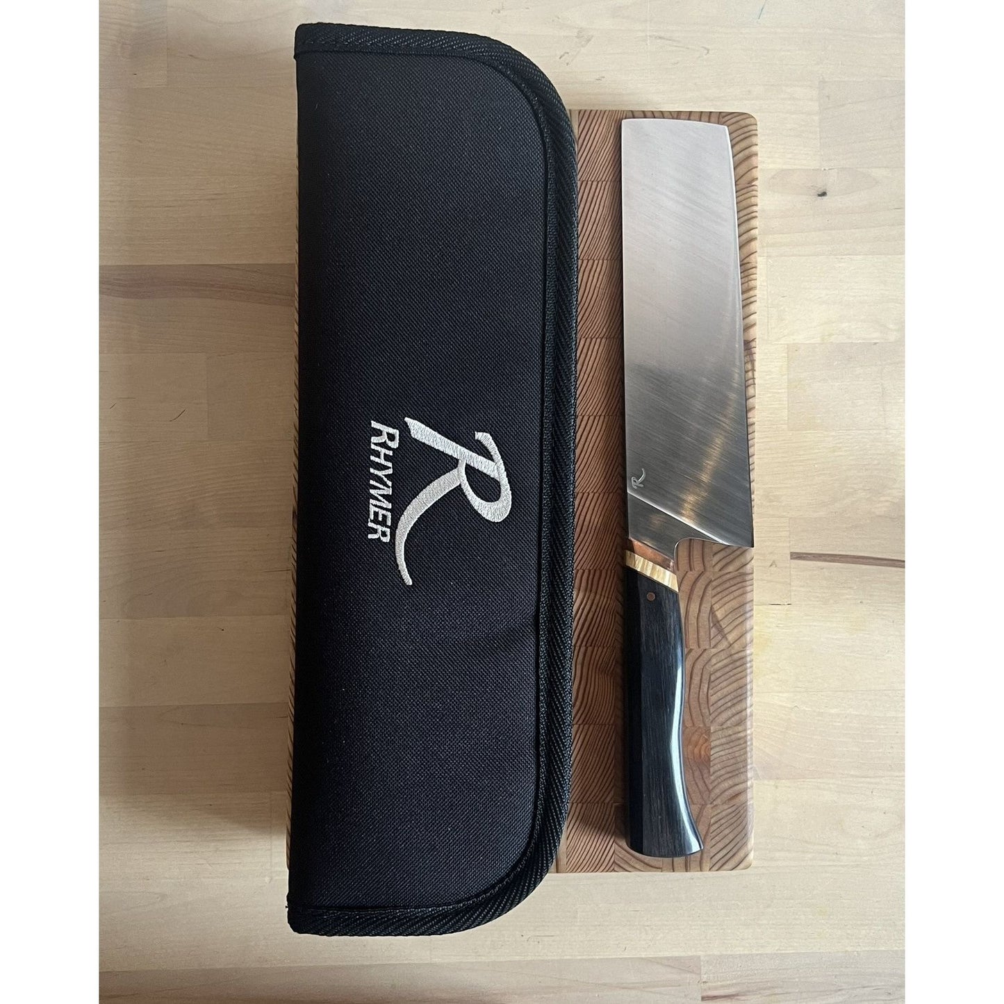 Carbon Steel Nakiri - 7" - 26C3 - Spicy White Steel