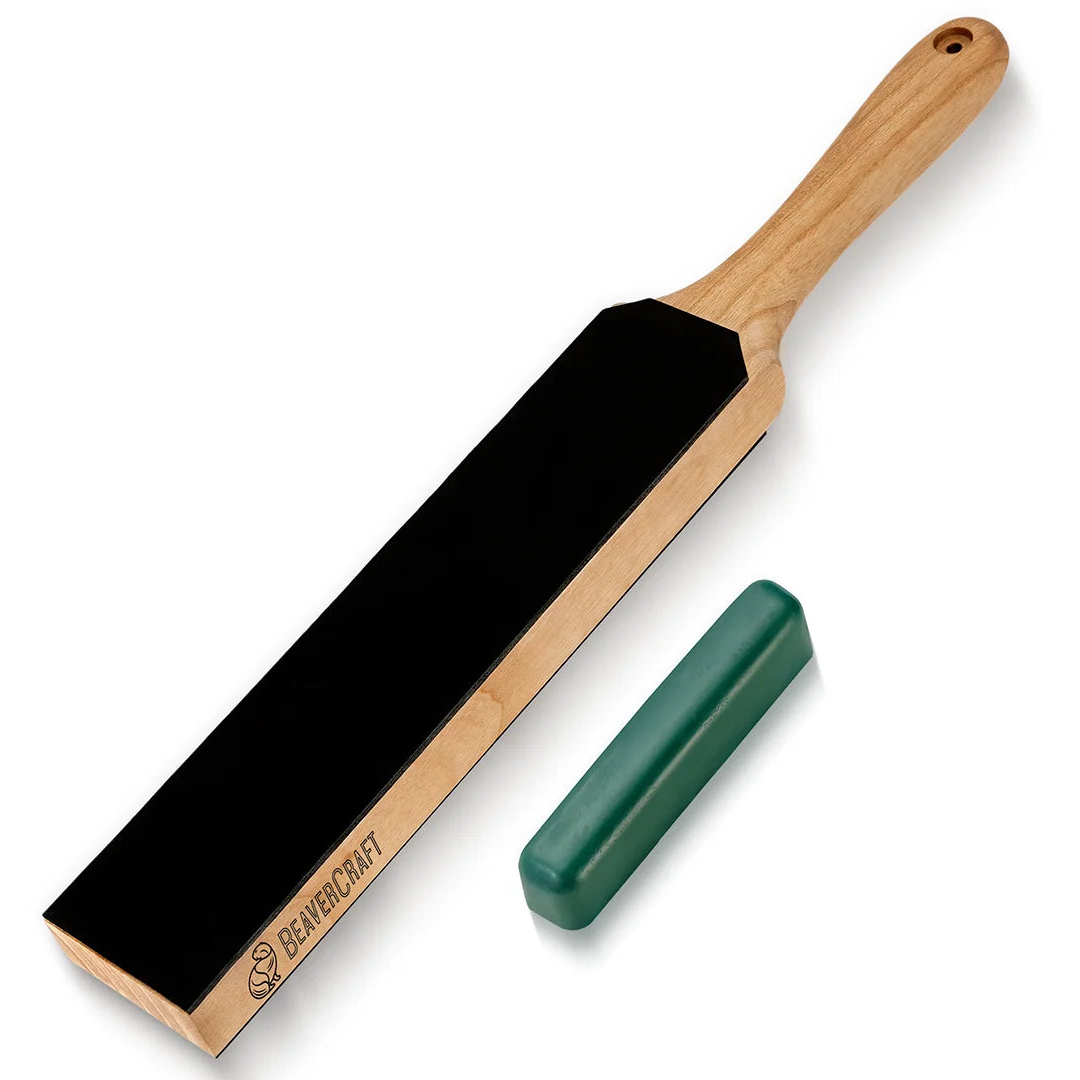 Beavercraft Leather Paddle Strop