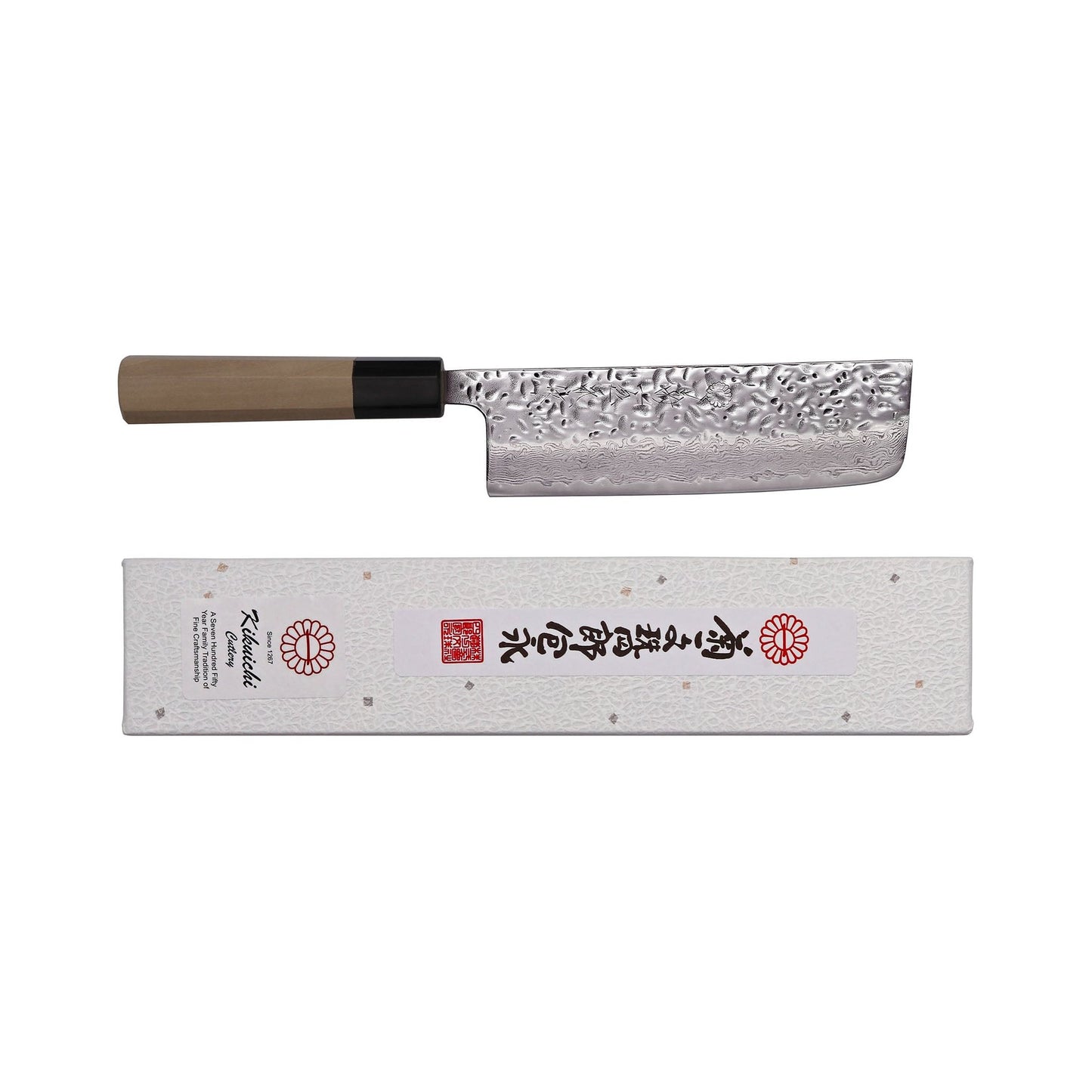 MDT67 Series 67-Layer Mirror Damascus Tsuchime Nakiri