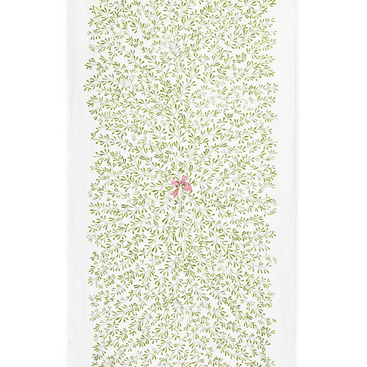 "MIstletoe Kiss" Linen Tablecloth