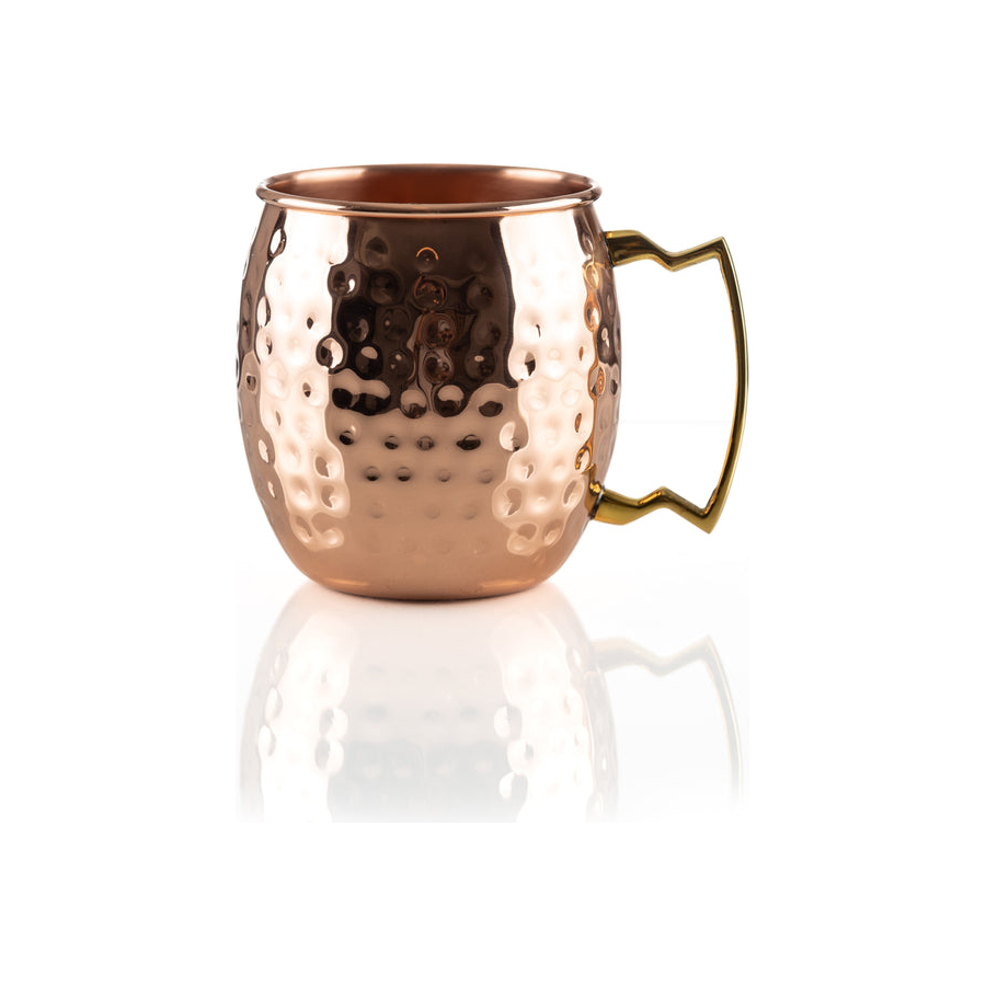 Solid Copper Moscow Mule Mug