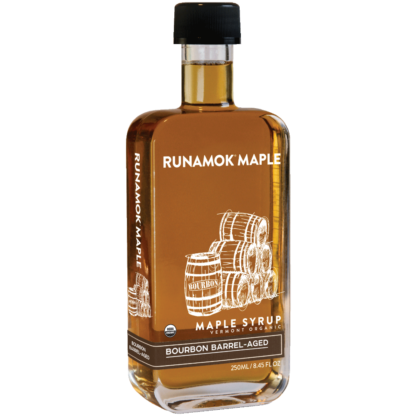 Organic Bourbon Barrel-Aged Maple Syrup