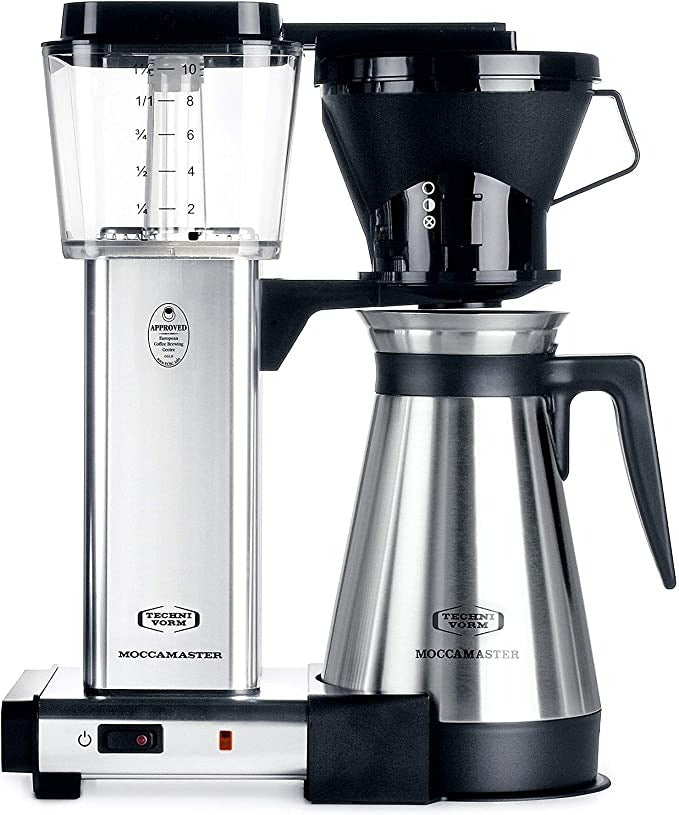 Moccamaster by Technivorm KBGT Coffee Maker with Thermal Carafe