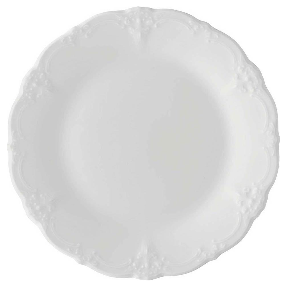 Baronesse White Bread & Butter Plate, 6 2/3 inch