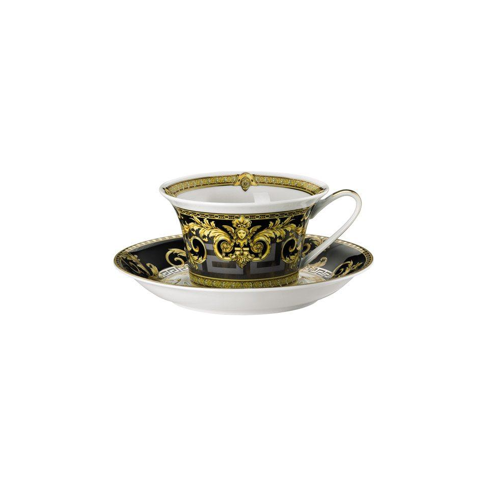 Prestige Gala Grey Tea Cup and Saucer