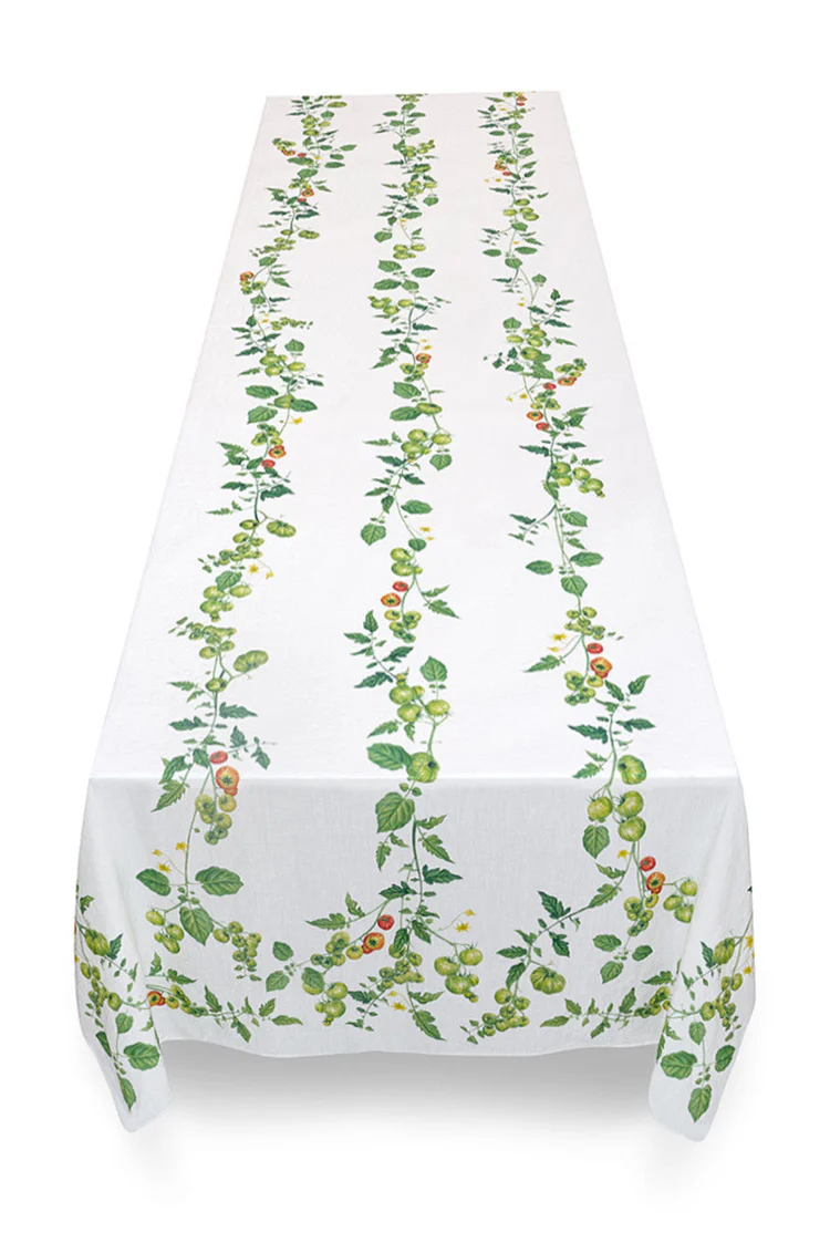 Tomato Verte Linen Collection