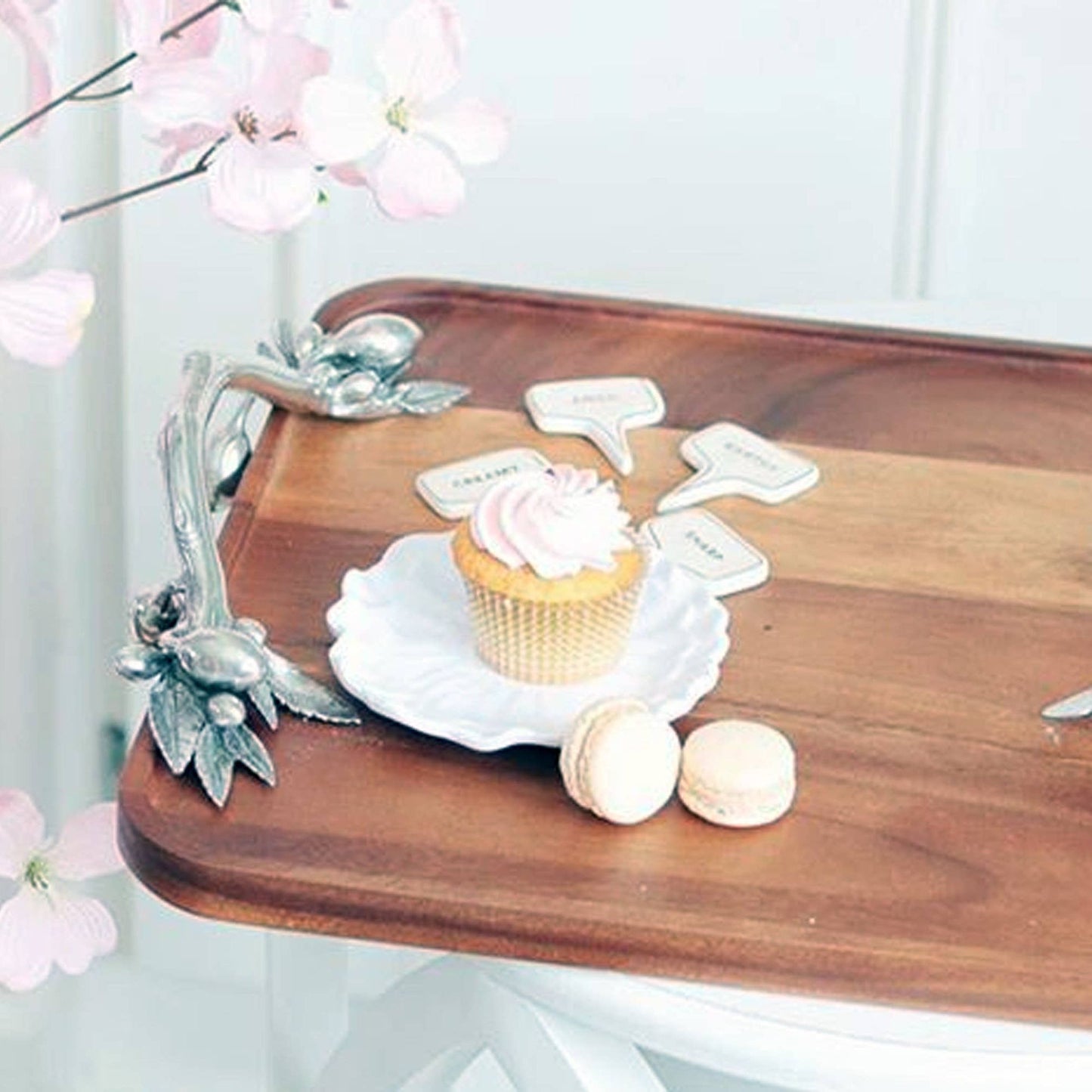 Olive Serving Tray Acacia