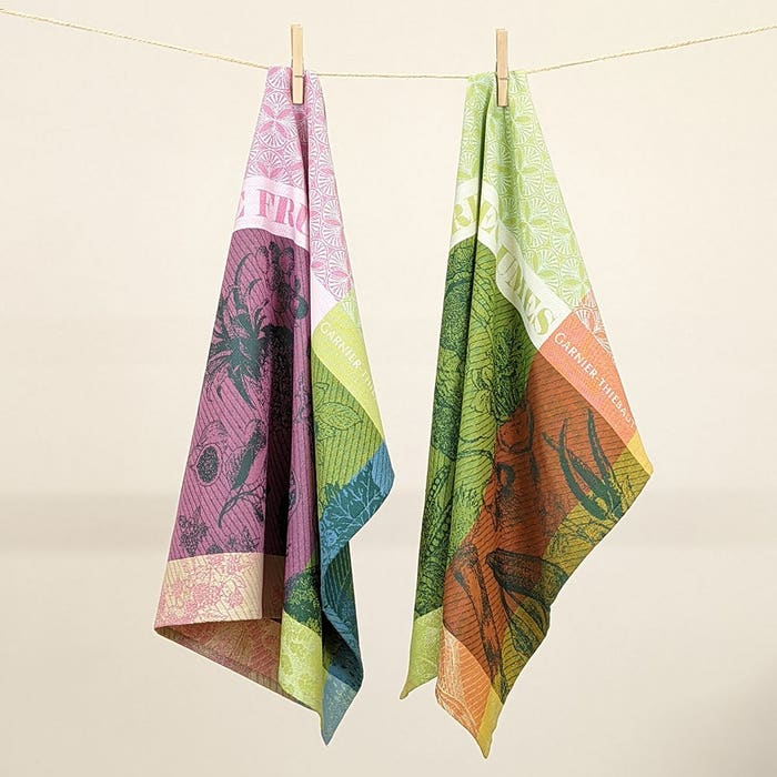 Kitchen Towel - Jardiniere Vert Jacquard