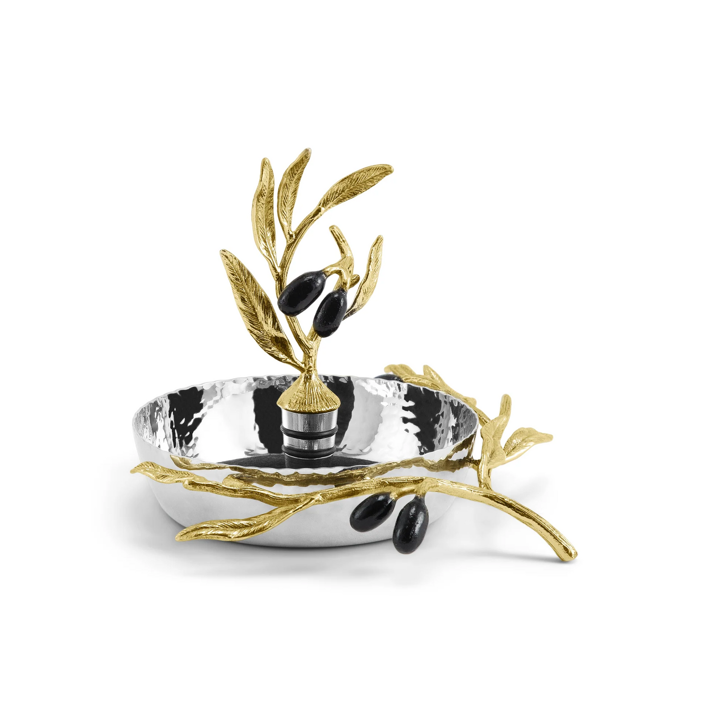 Olive Branch - Wine Coaster and Stopper