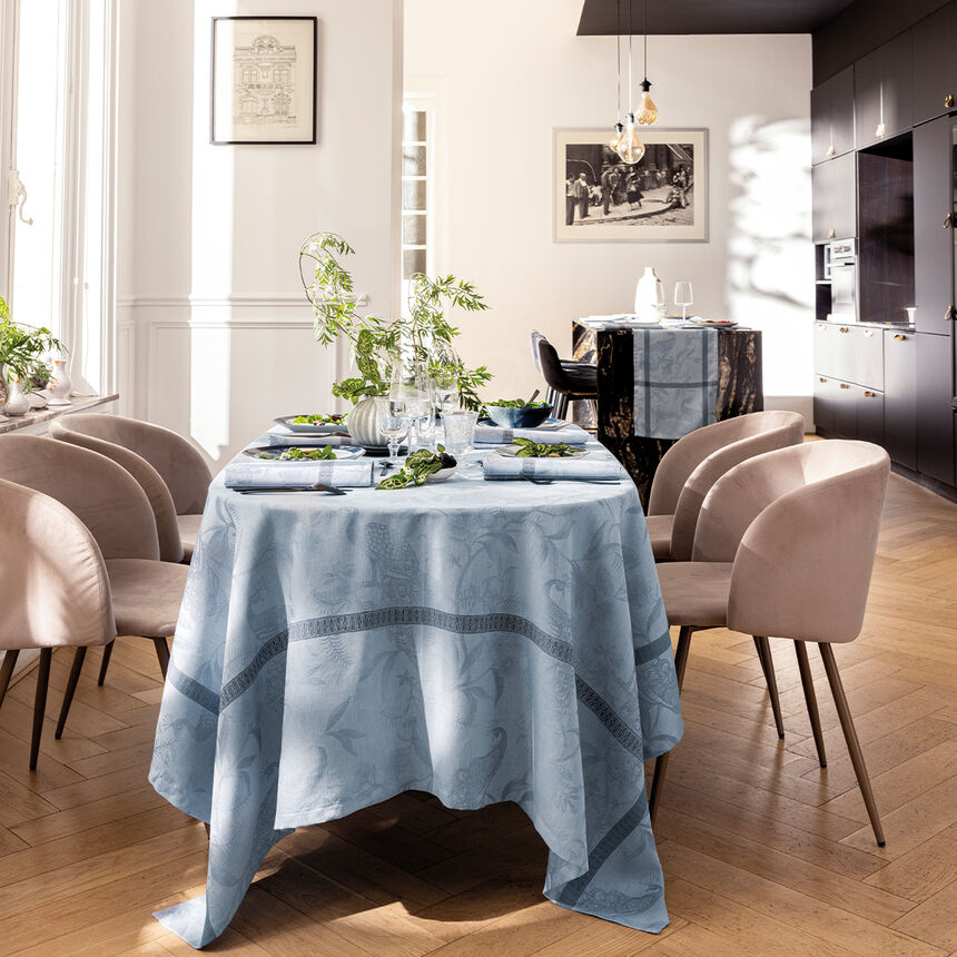 Tablecloth - A L'orangerie Linen Blue
