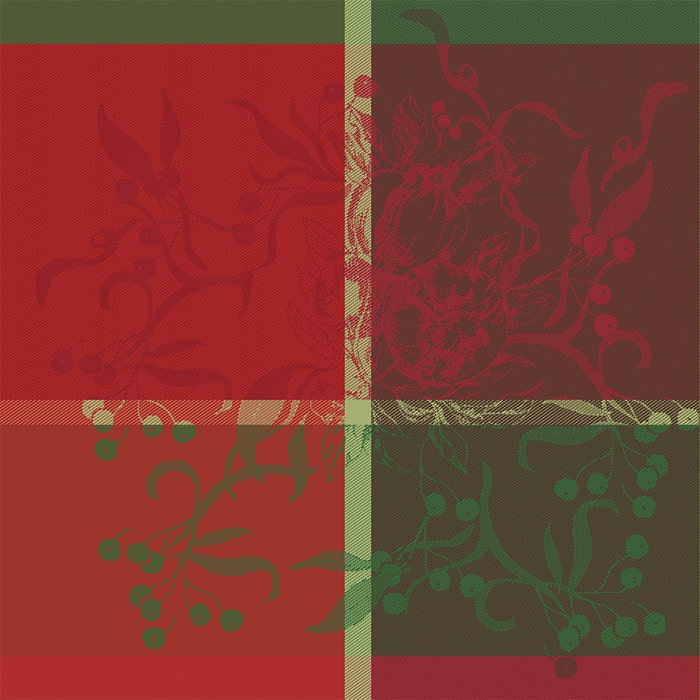 Noel Fruite Rouge Jacquard Napkin