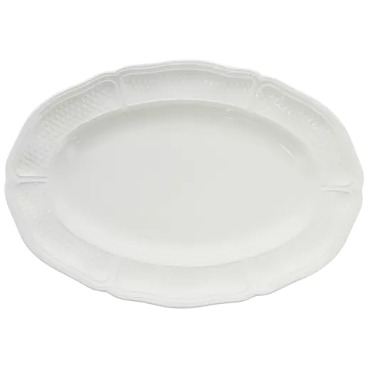 Pont Aux Choux Blanc Oval Platter