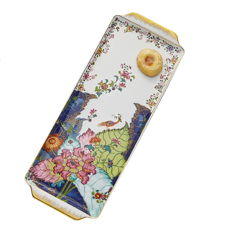 Tobacco Leaf - Sandwich Tray