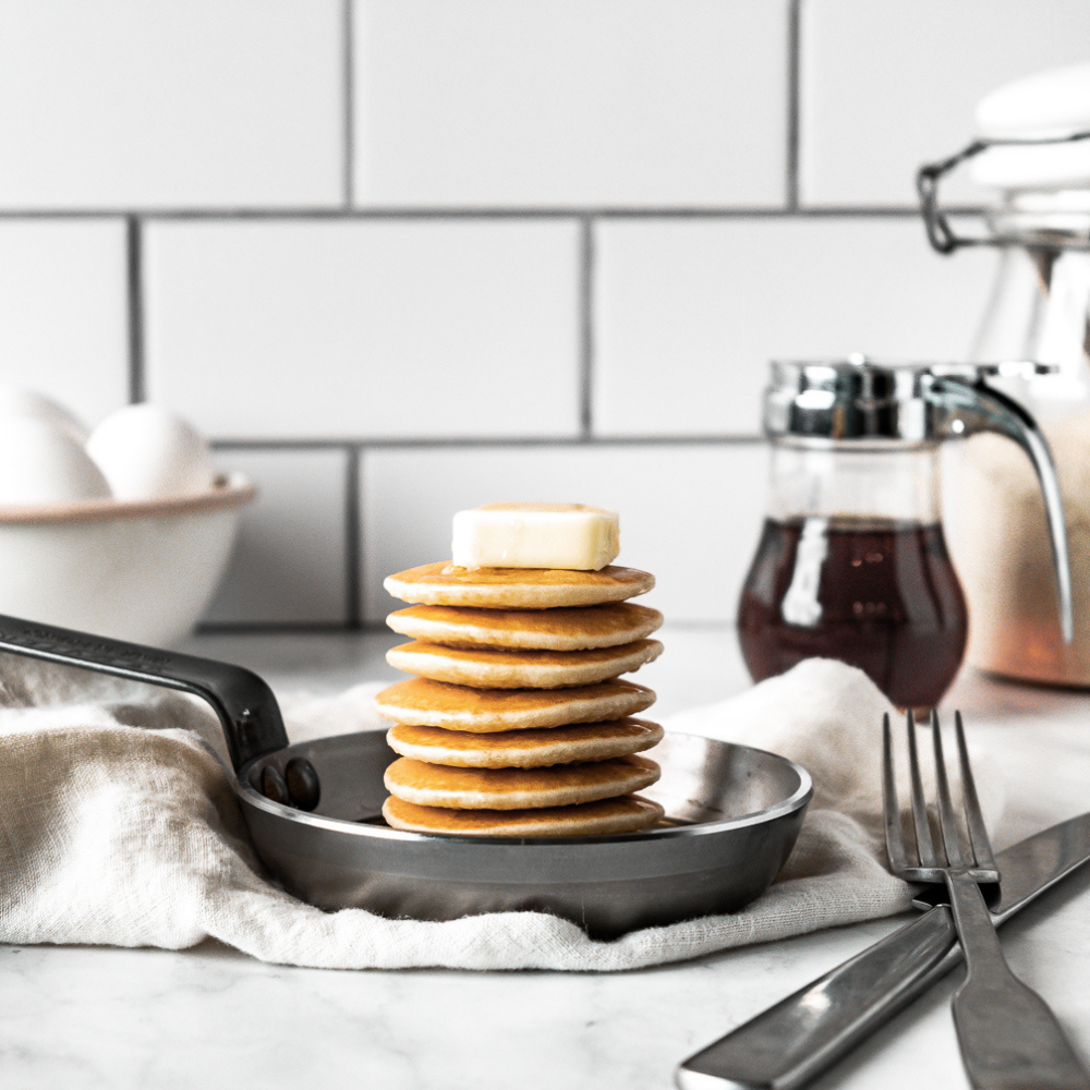 MINERAL B Carbon Steel Egg & Pancake Pan