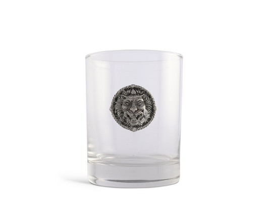 Lion Double Old Fashioned Glass