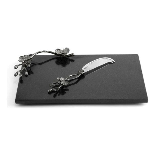 Black Orchid Cheese Board w/ Knife