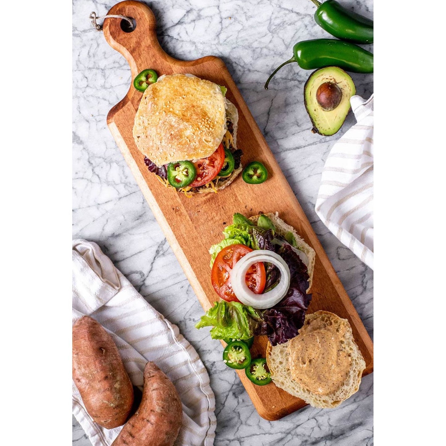 Maple Artisan Plank Serving Board