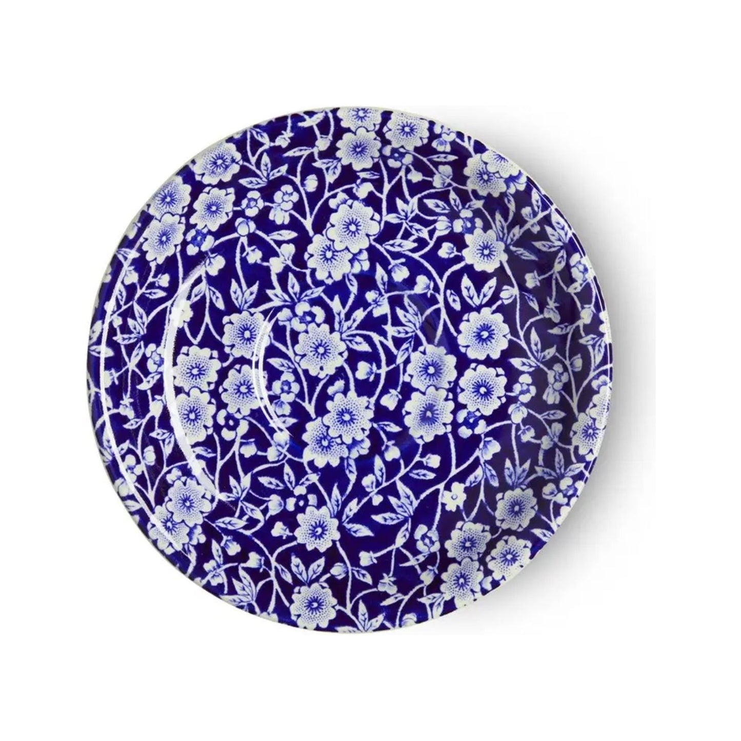 Blue Calico Tea Saucer