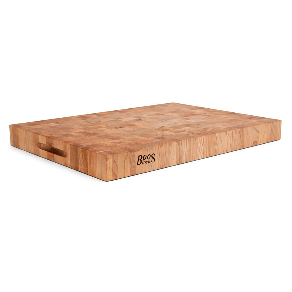 Maple Chopping Block, Reversible, End Grain, 2-1/4″ Thick (CCB Series)