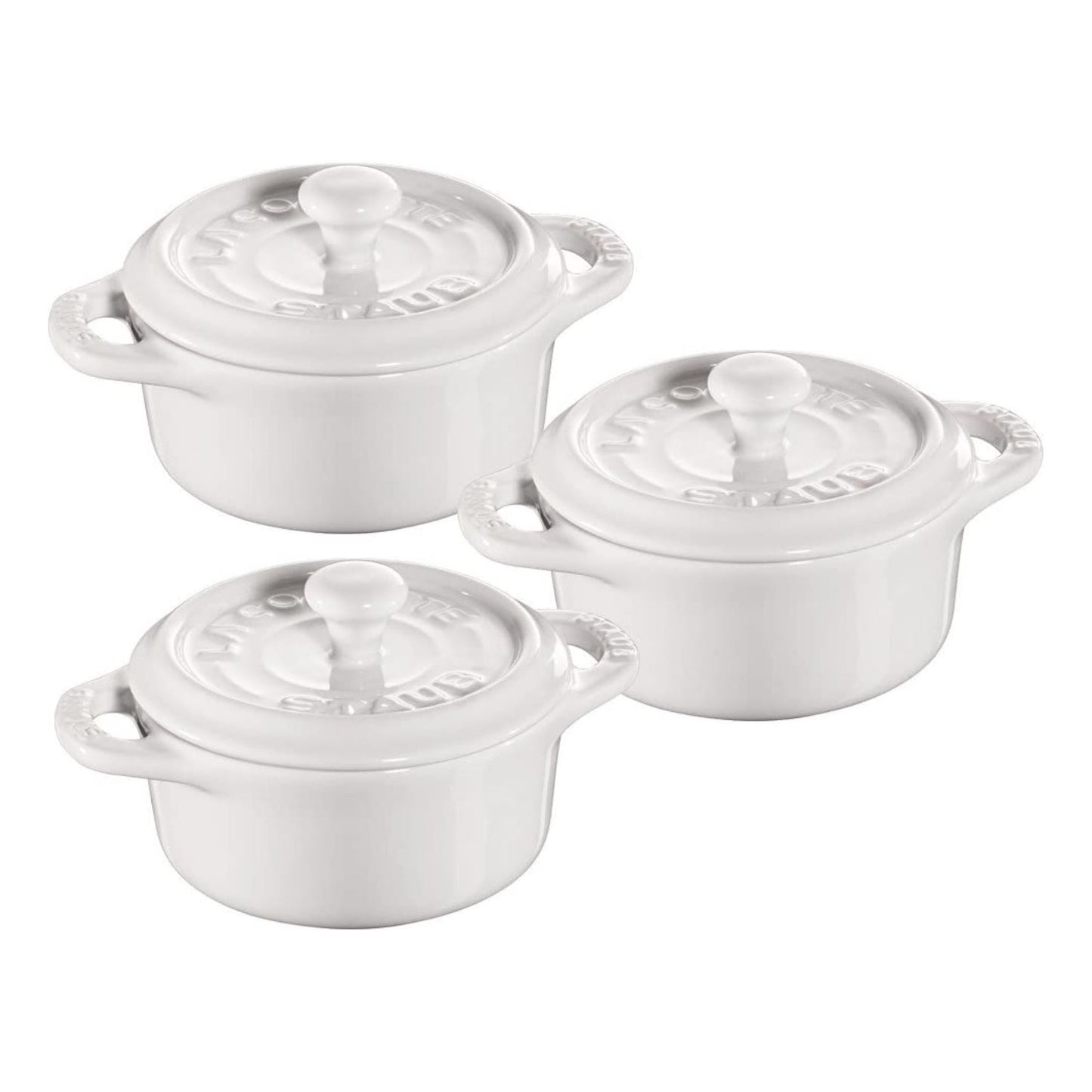 Ceramic Mini 4" Set of 3