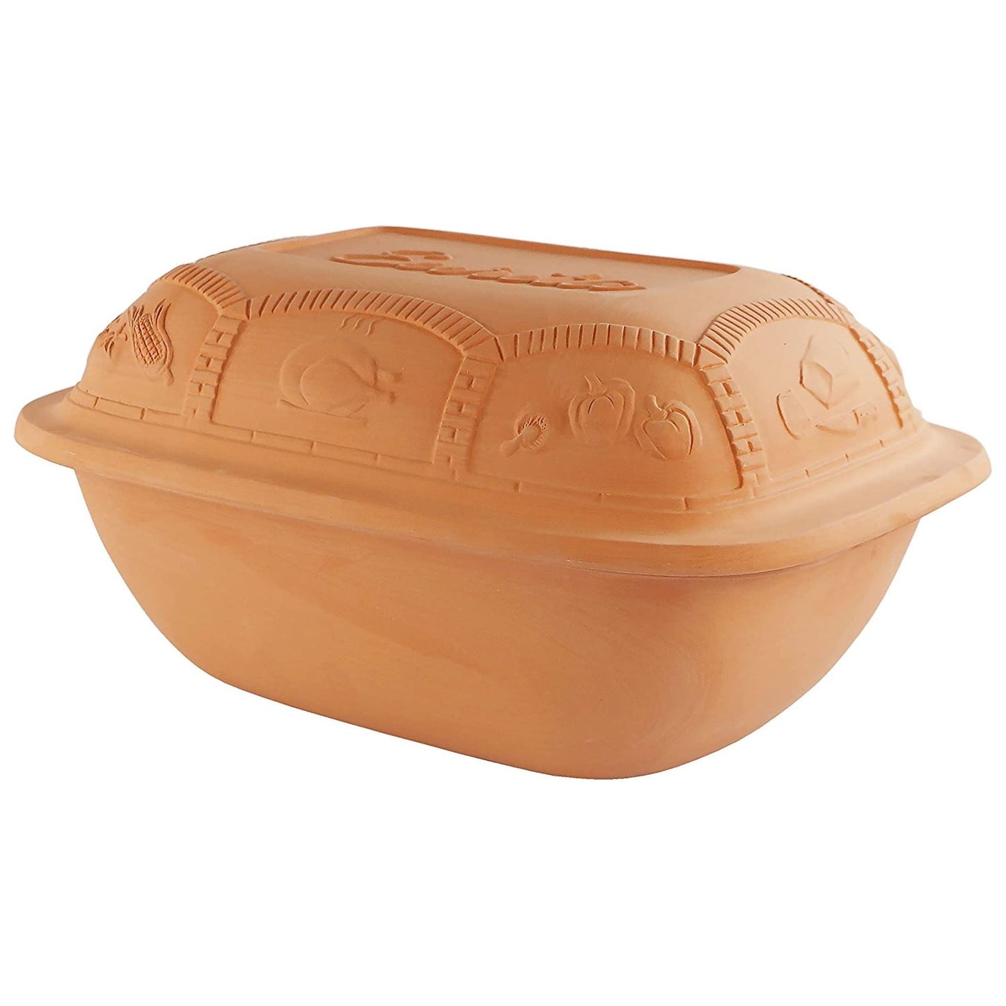 Eurita Clay Cooking Pot and Roaster - 7.2 Quart
