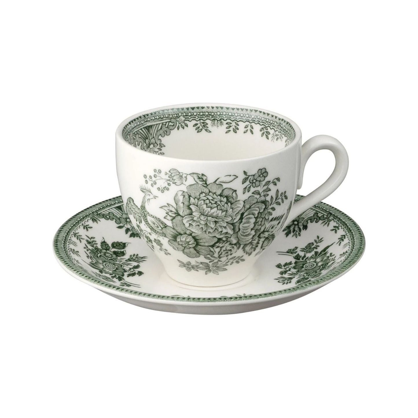 Dark Green Asiatic Pheasants Teacup