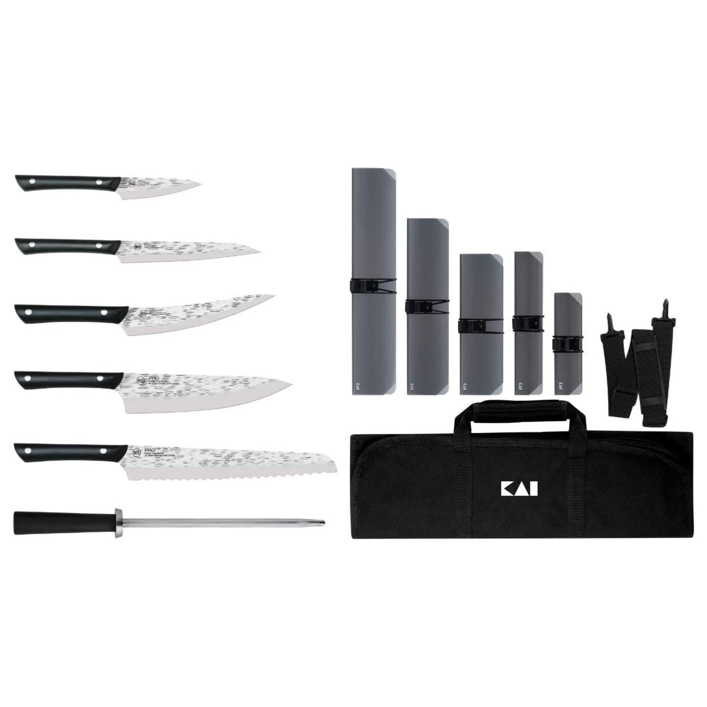 Kai PRO 7 Piece Culinary Knife Set