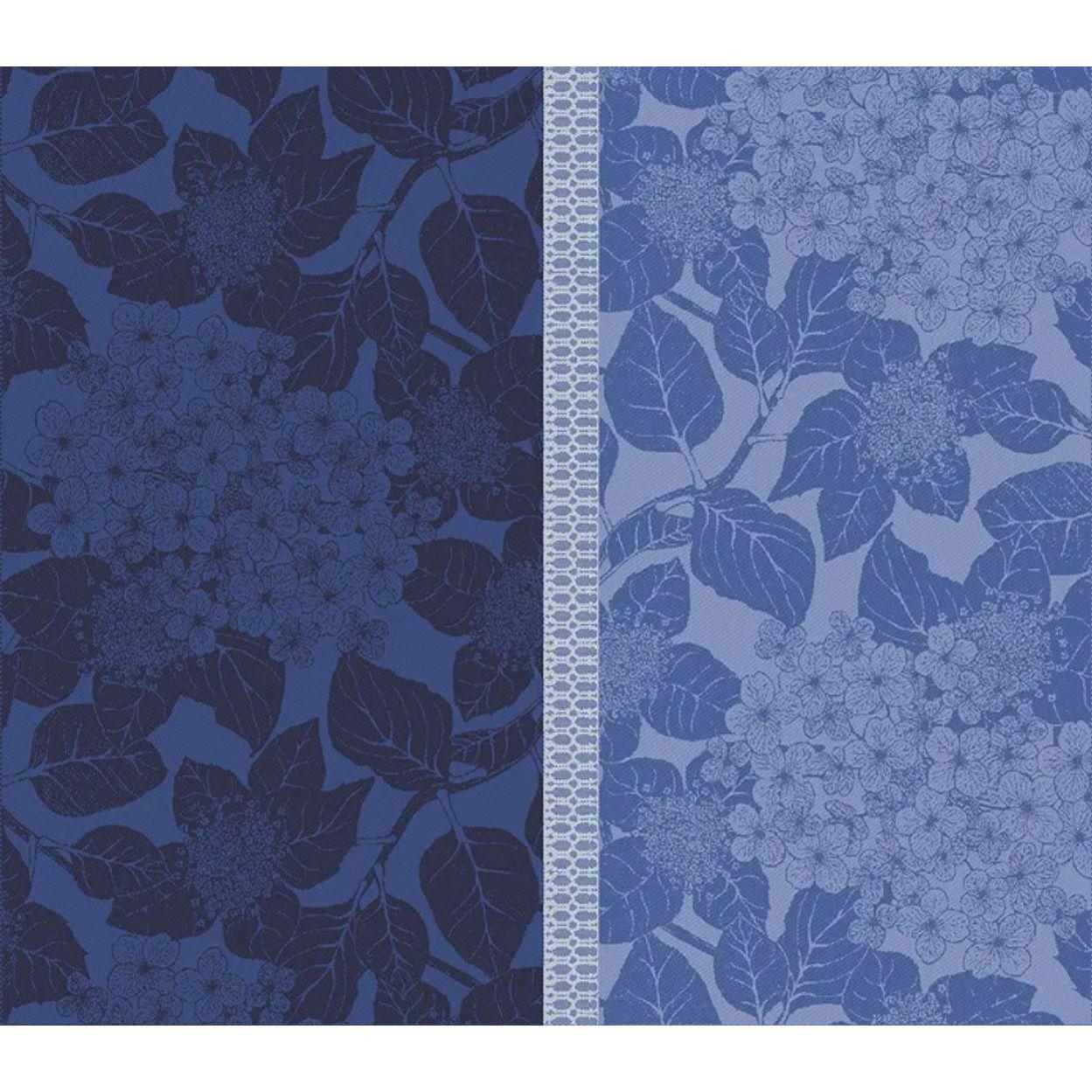 Napkins - Horetensias Bleu, 100% Organic Cotton, set of 4