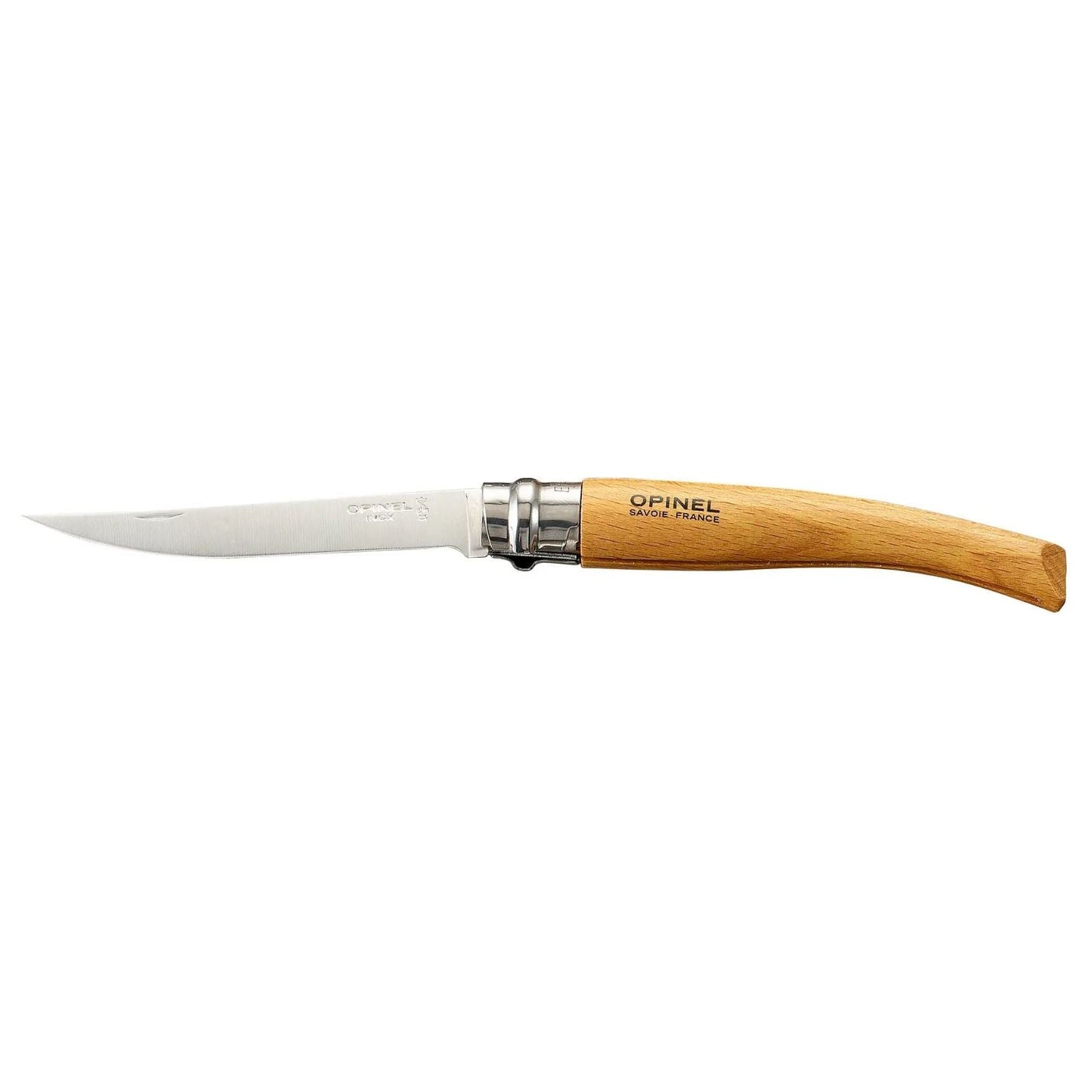 No.10 Slim Beech Wood Folding Knife