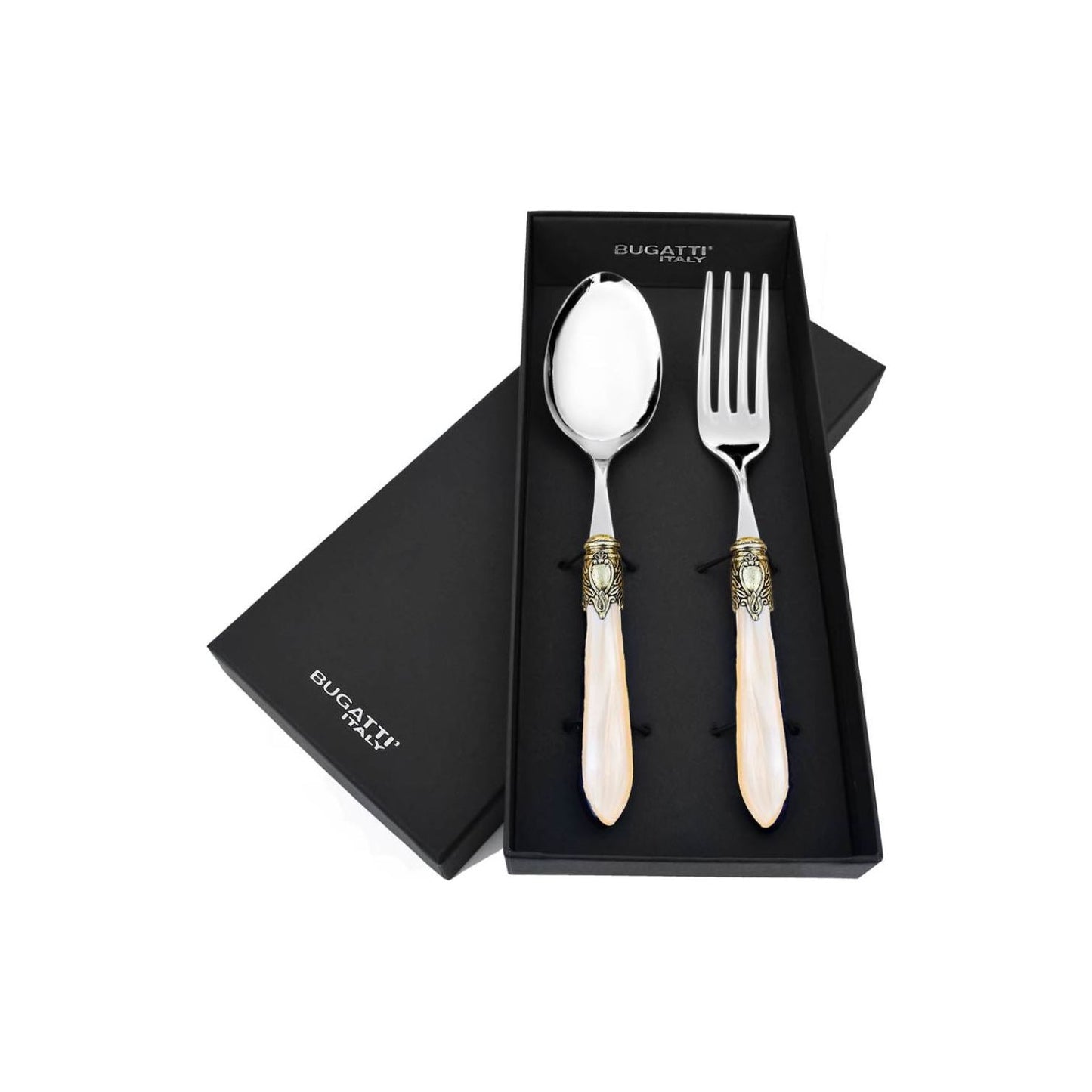 Oxford Oxford - 2 Piece Serving Set - Ivory